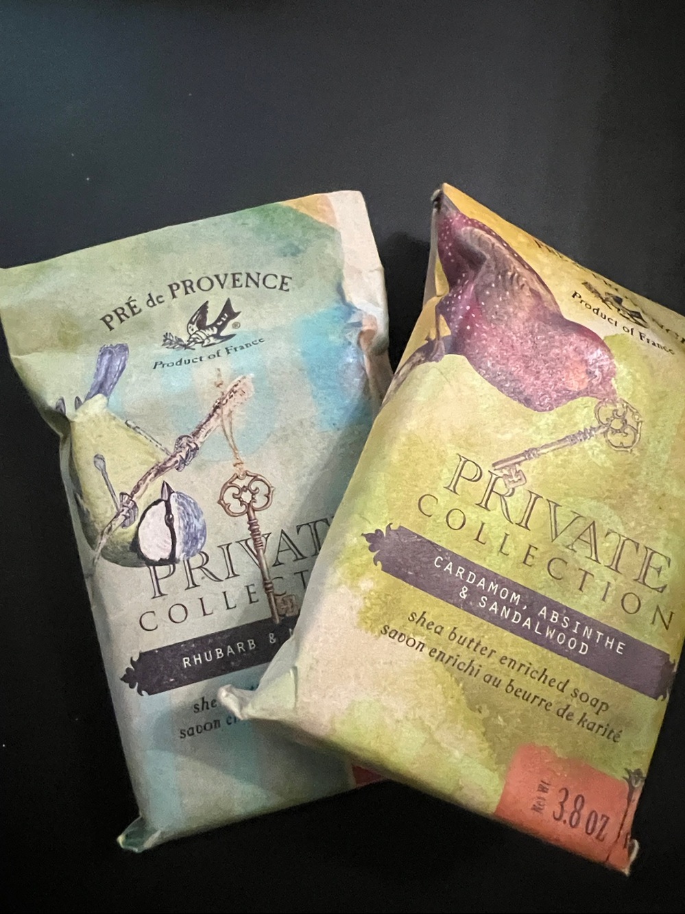 PRE de PROVENCE Private Collection Rhubarb & Mint Tea Soap Cardamom & sandalwood
